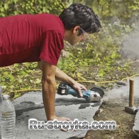 Как сделать площадку из камня. Как сделать площадку из камня.