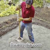 Как сделать площадку из камня. Как сделать площадку из камня.