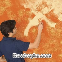 Как при помощи красок, сделать имитацию &laquo;венецианки&raquo;.