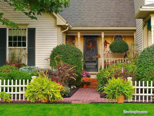 Обустройство палисадников (фото) Обустройство палисадников (фото)