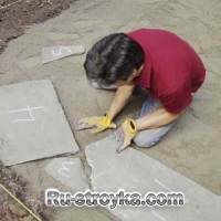 Как сделать площадку из камня. Как сделать площадку из камня.