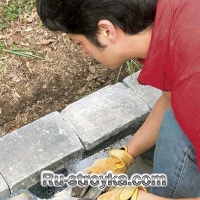 Как построить стену из камня. Как построить стену из камня.