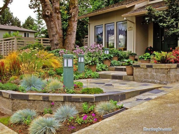 Обустройство палисадников (фото) Обустройство палисадников (фото)