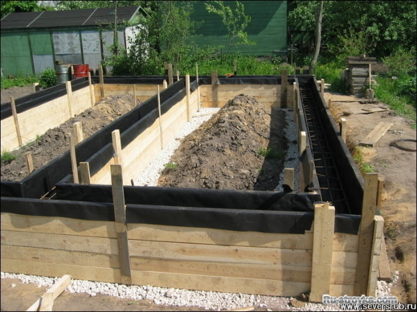 Подготовьте фундамент в соответствии к грунту. Подготовьте фундамент в соответствии к грунту.