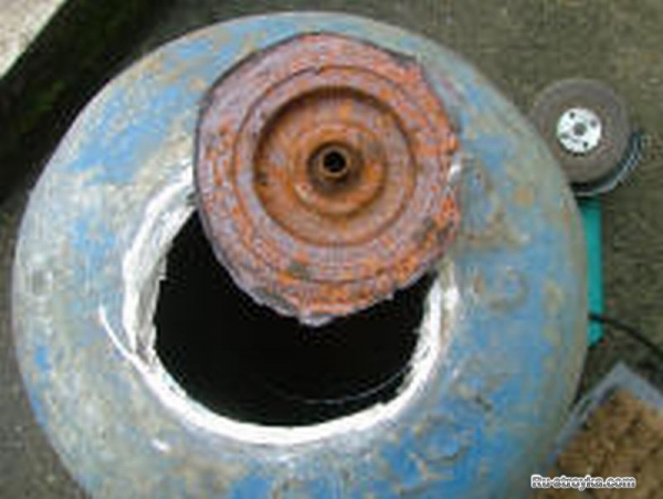 Изготовление печки из старого газового баллона. Изготовление печки из старого газового баллона.