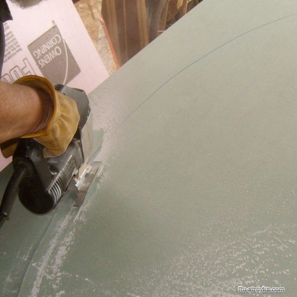 Изготовление арки из гипсокартона. Изготовление арки из гипсокартона.