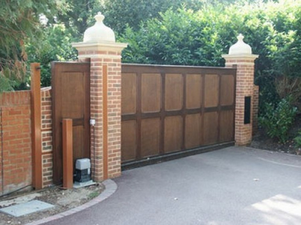 Откатные автоматические ворота. Откатные автоматические ворота.