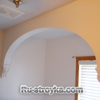 Изготовление арки из гипсокартона. Изготовление арки из гипсокартона.