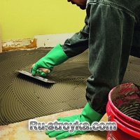 Монтаж плиты ЦСП под керамическую плитку. Монтаж плиты ЦСП под керамическую плитку.