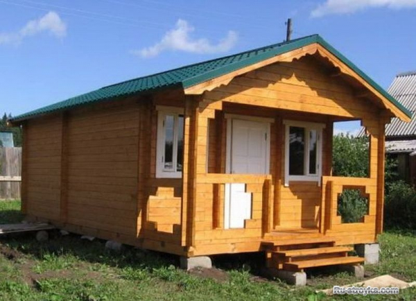 Садовые домики с верандой