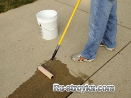 Как защитить бетон от красок и масел. Как защитить бетон от красок и масел.