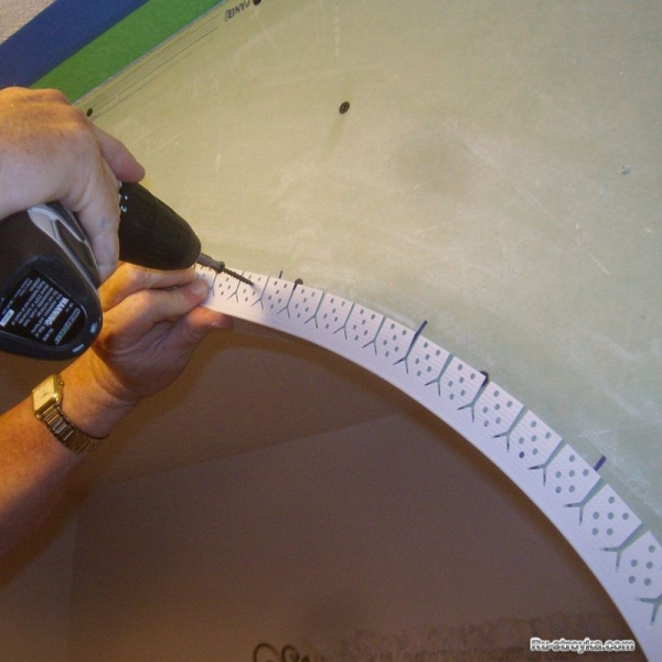 Изготовление арки из гипсокартона. Изготовление арки из гипсокартона.