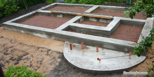 Подготовьте фундамент в соответствии к грунту. Подготовьте фундамент в соответствии к грунту.