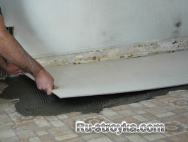 Монтаж плиты ЦСП под керамическую плитку. Монтаж плиты ЦСП под керамическую плитку.