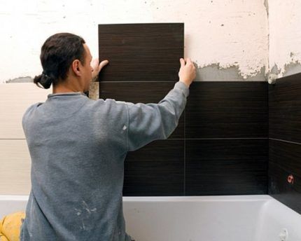 Как рассчитать количество плитки в ванную: способы укладки + порядок расчетов