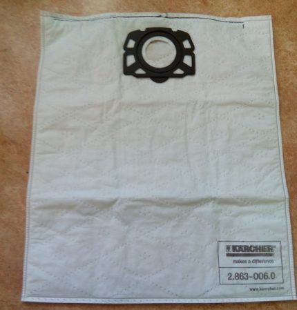 Какие мешки для пылесоса Karcher лучше: разновидности мешков + советы по применению