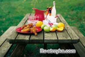 Как сделать стол для пикника.