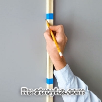 Как нарисовать плитку на стене.