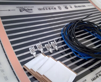 Инфракрасный карбоновый теплый пол: принцип действия и правила укладки