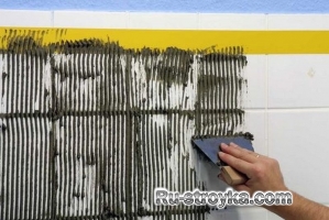 Монтаж керамической плитки поверх старой. Монтаж керамической плитки поверх старой.