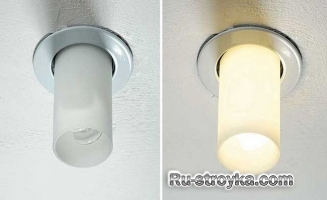 Ванная комната &ndash; потолок из ЦСП