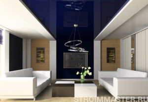 Натяжной потолок &mdash; создай атмосферу красоты и уюта