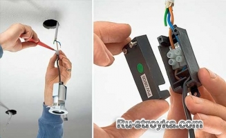 Ванная комната &ndash; потолок из ЦСП