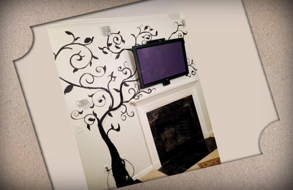 Как спрятать провода от телевизора: варианты, фото, инструкция