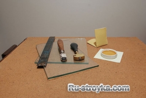 Как отрезать стекло. Как отрезать стекло.