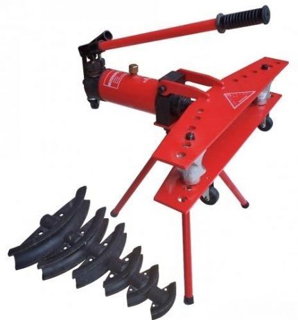 Как выбрать гидравлический трубогиб: виды оборудования и его особенности