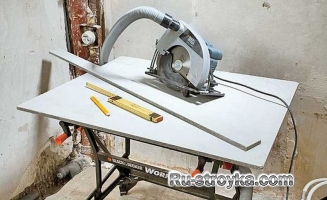 Ванная комната &ndash; потолок из ЦСП