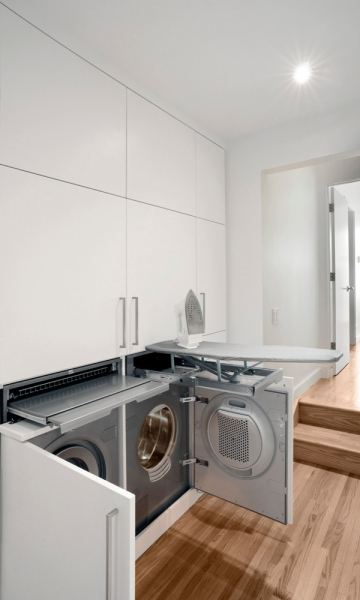 
						Как спрятать стиральную машину: 14 идей для кухни, ванной, спальни и постирочной                    