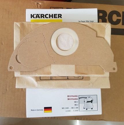 Какие мешки для пылесоса Karcher лучше: разновидности мешков + советы по применению