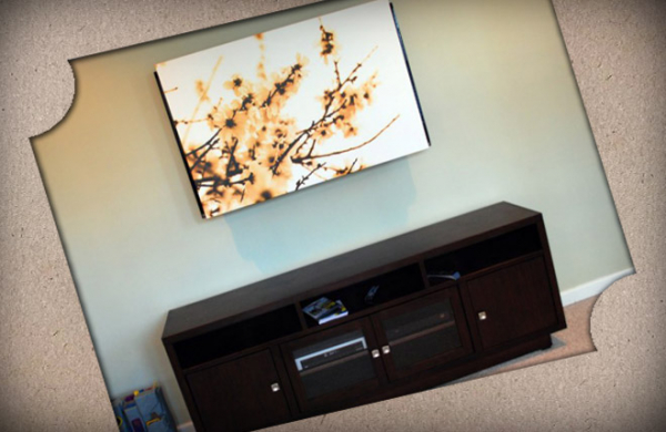 Как спрятать провода от телевизора: варианты, фото, инструкция