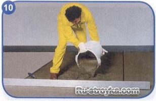 Как сделать стяжку по заданному уровню.