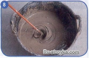 Как сделать цветной декоративный пол.