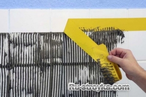 Монтаж керамической плитки поверх старой. Монтаж керамической плитки поверх старой.