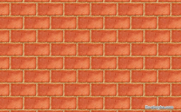 Дорожки из красного кирпича.