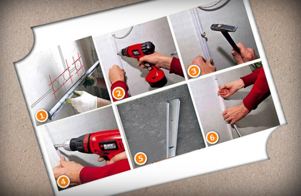 Как спрятать провода от телевизора: варианты, фото, инструкция