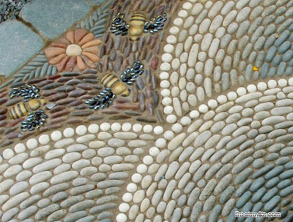 Как сделать мозаику в садовых дорожках. Как сделать мозаику в садовых дорожках.