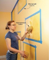 Стены: Декоративная техника живописи. Стены: Декоративная техника живописи.