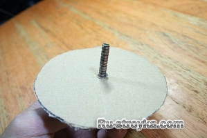 Как сделать шлифовальный диск. Как сделать шлифовальный диск.